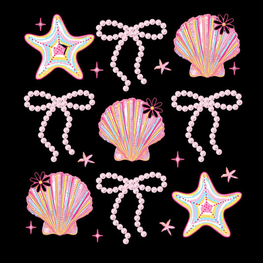 Sea Shell Pearl Bow