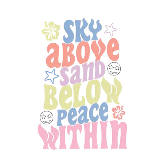 Sky Above Sand Below