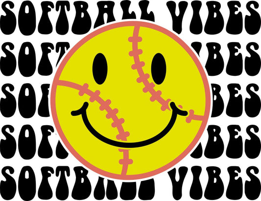 Smiling Softball Vibes