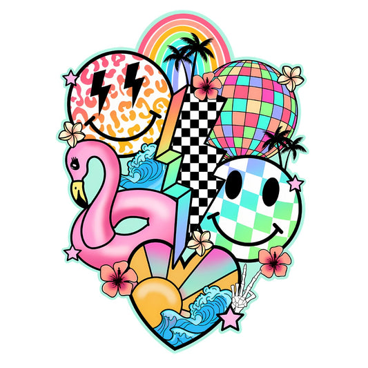 Retro Smiley Faces