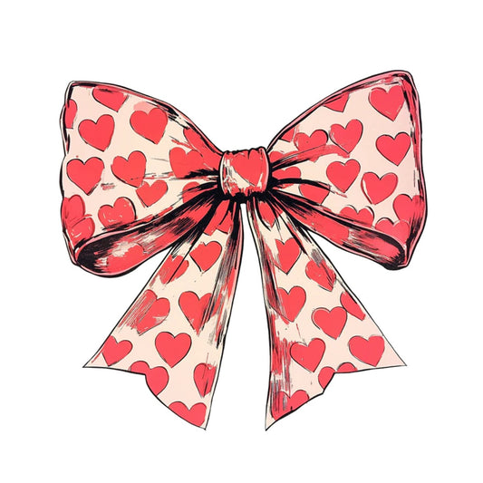 Valentine Heart Bow
