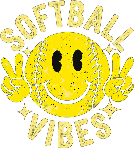 Softball Vibes Smile