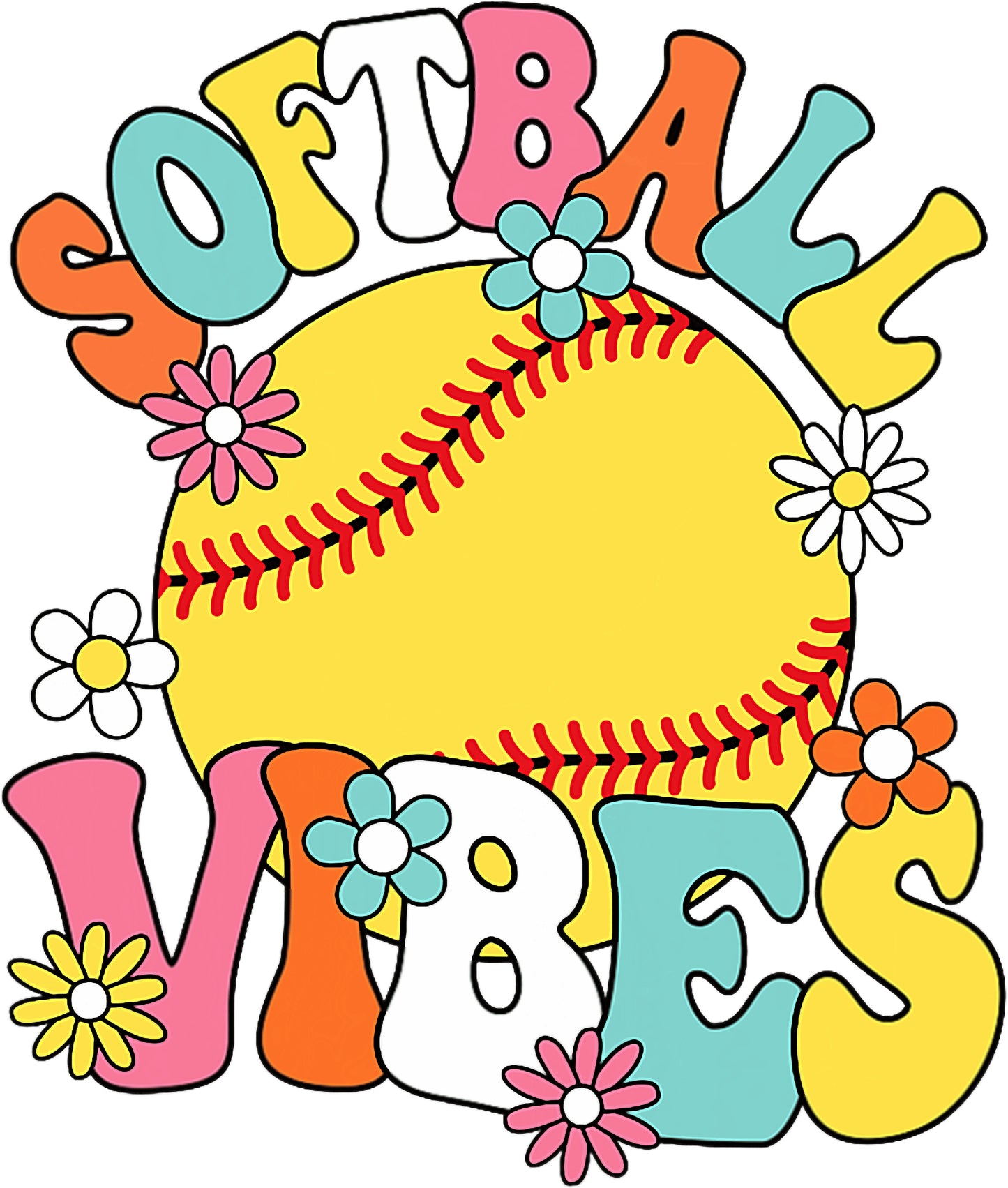 Retro Softball Vibes