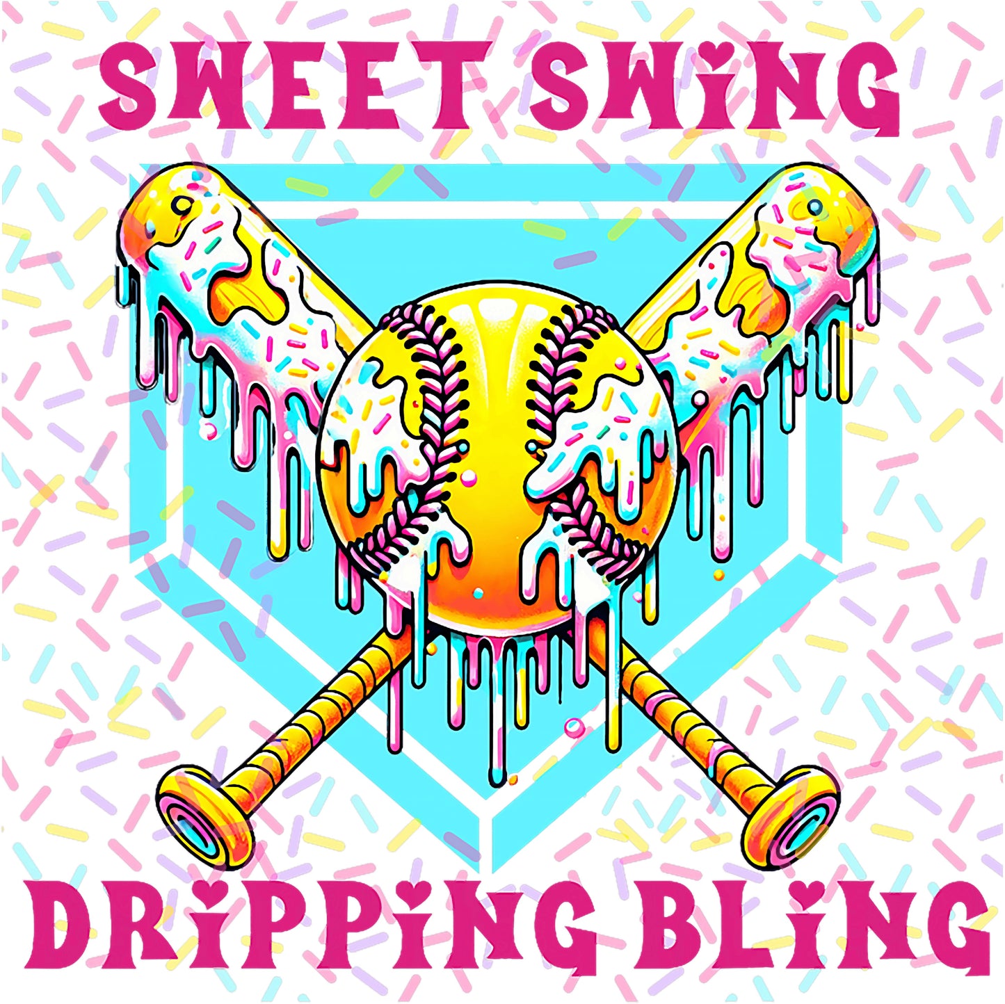 Sweet Swing Dripping Bling