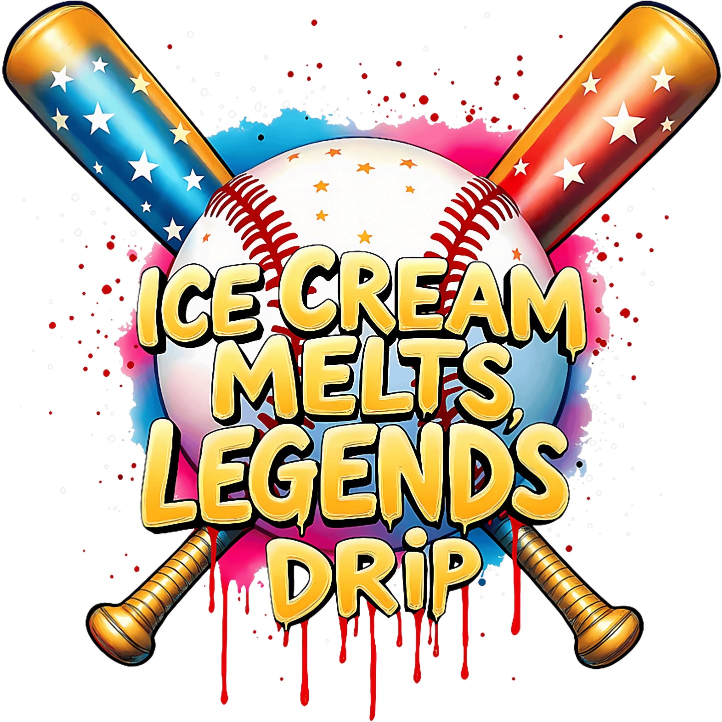 Ice Cream Melts Legends Drip