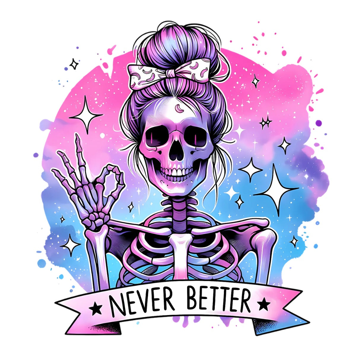 Never Better Girl Skeleton