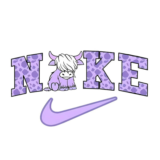 Nike Purple Highland Cow