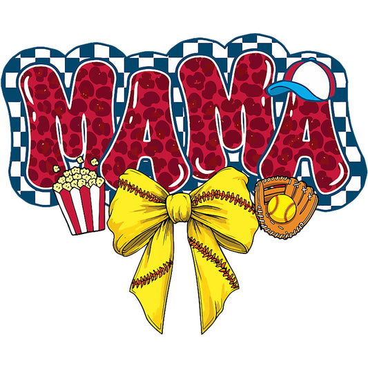 Softball Bow Mama