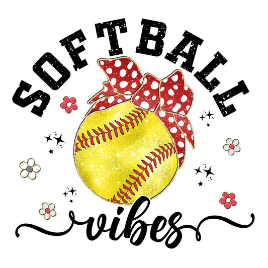 Softball Vibes Flowers