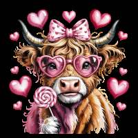 Highland Cow VD 41