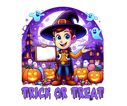 Woody Trick or Treat