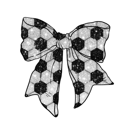 Soccer Bling Bow
