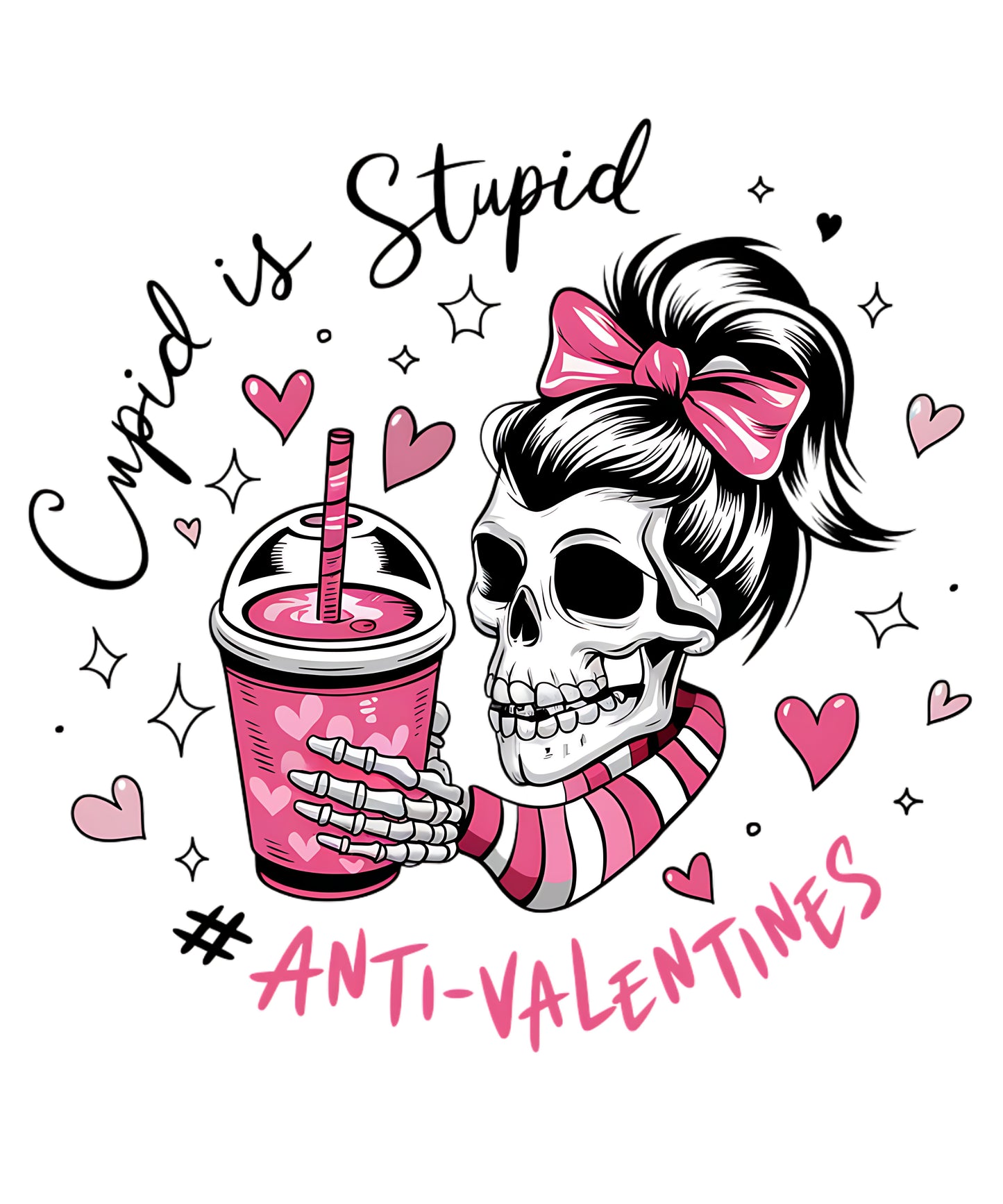 Cupid is Stupid Anti Valentine
