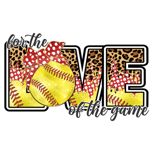 Red White Dots for the Love of the game