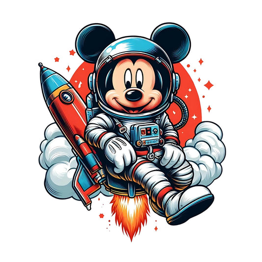Mickey space suit