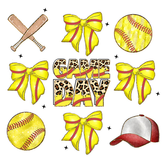 Go Game Day 4 Softball Bow