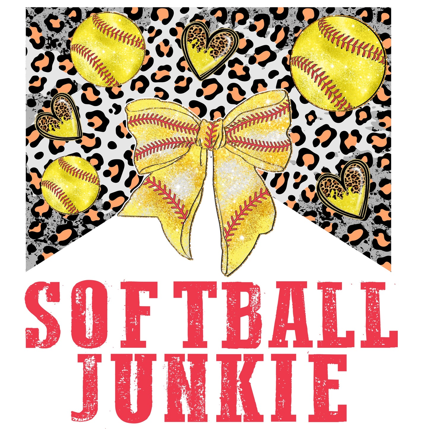 Leopard Softball Junkie