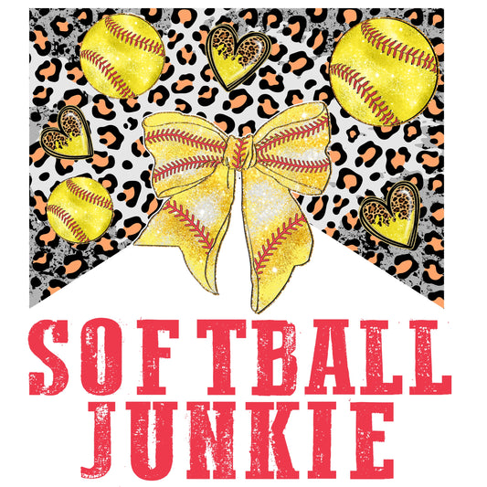 Leopard Softball Junkie