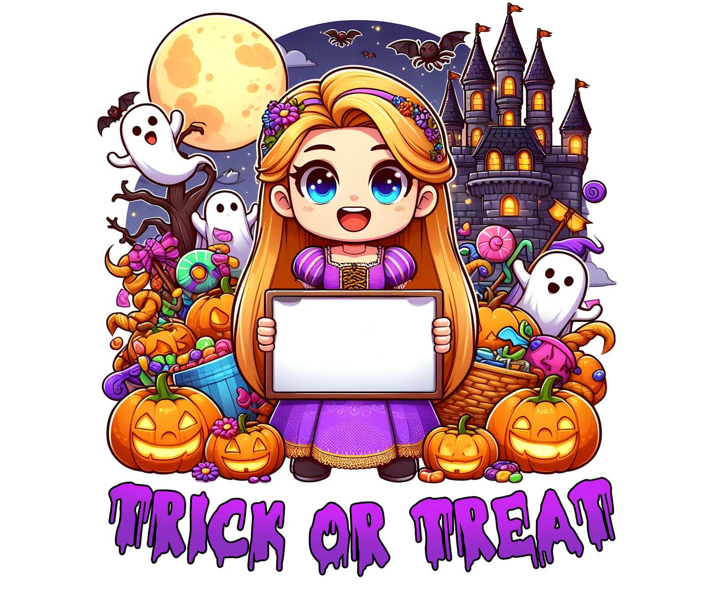 Rapunzel Trick or TReat