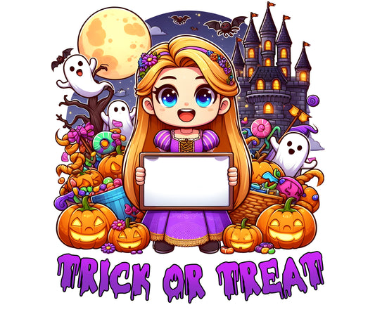 Rapunzel Trick or TReat