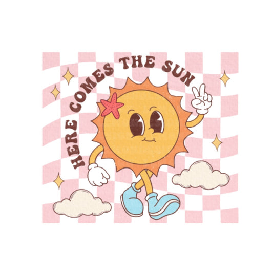 Retro Here Comes the Sun