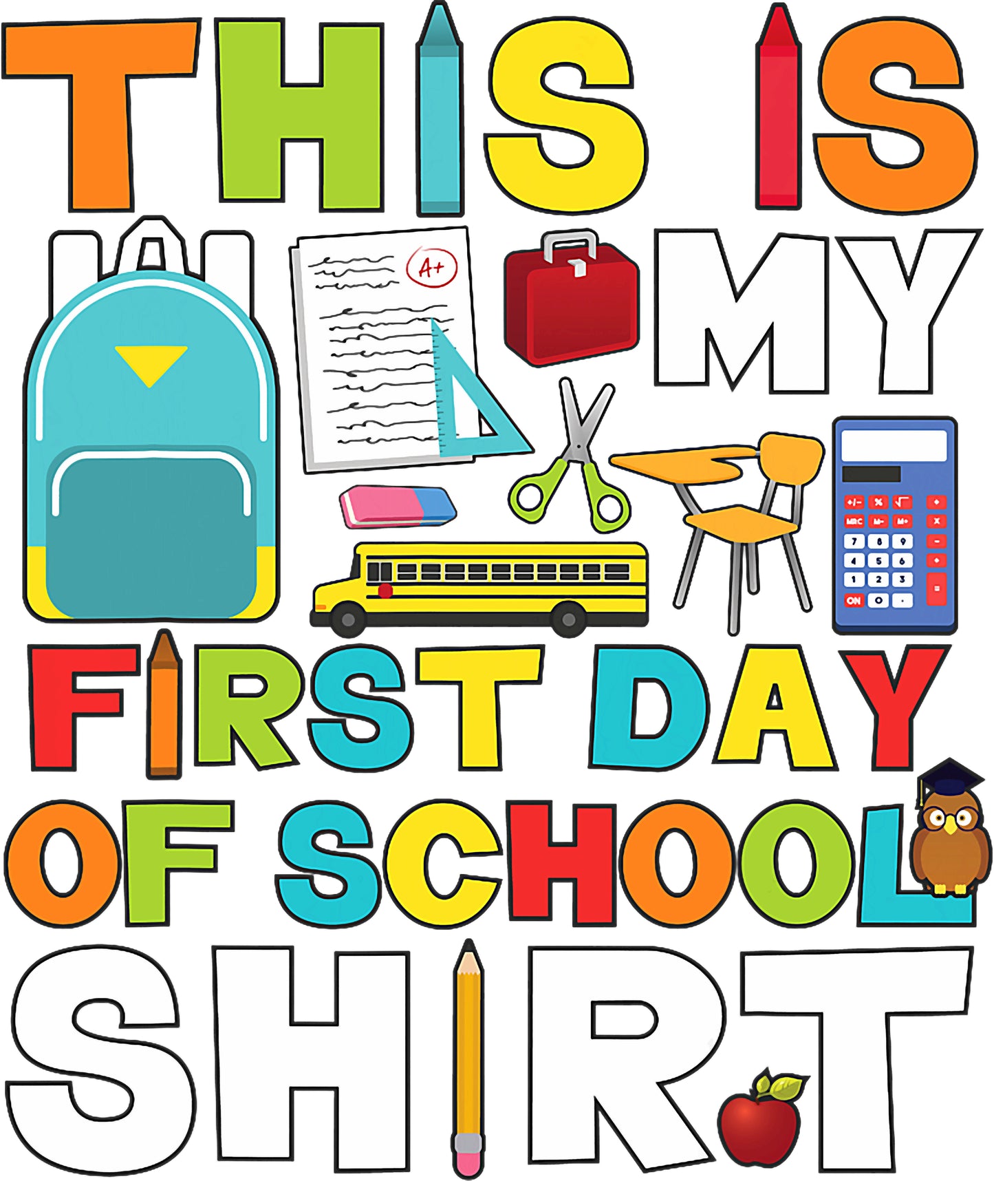 First Day of School Shirt