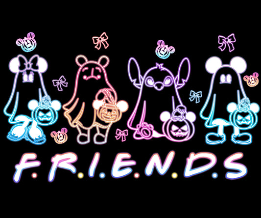Ghost Mickey Friends