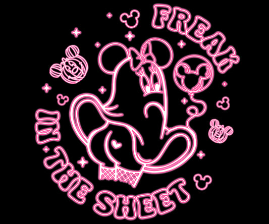 Minnie Freak in the Sheet