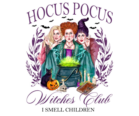 Hocus Pocus Witches Club