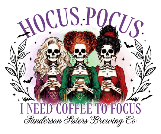 I Need Coffee to Focus