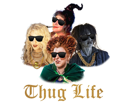 3 Sister Glass Thug LIfe
