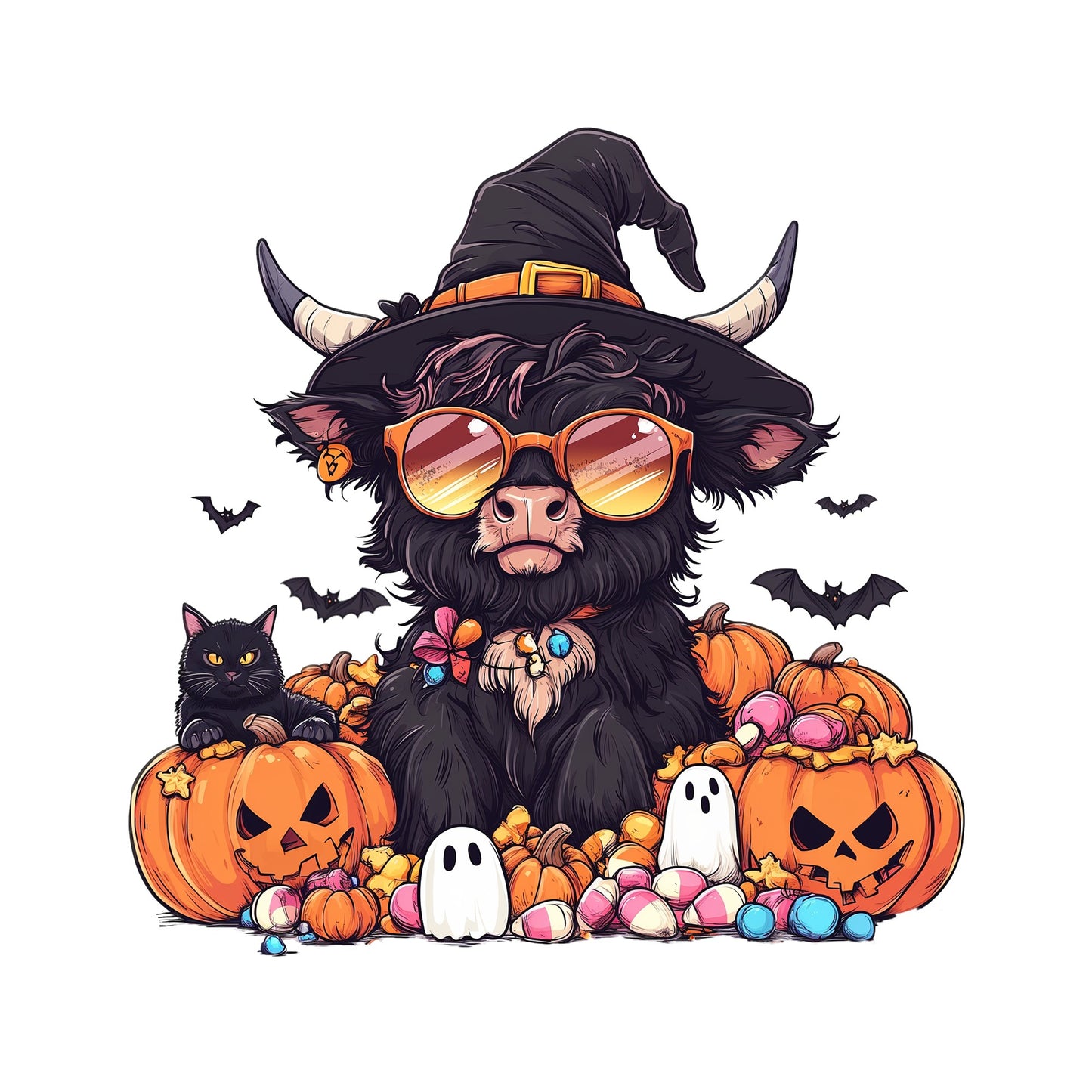 Halloween Cow