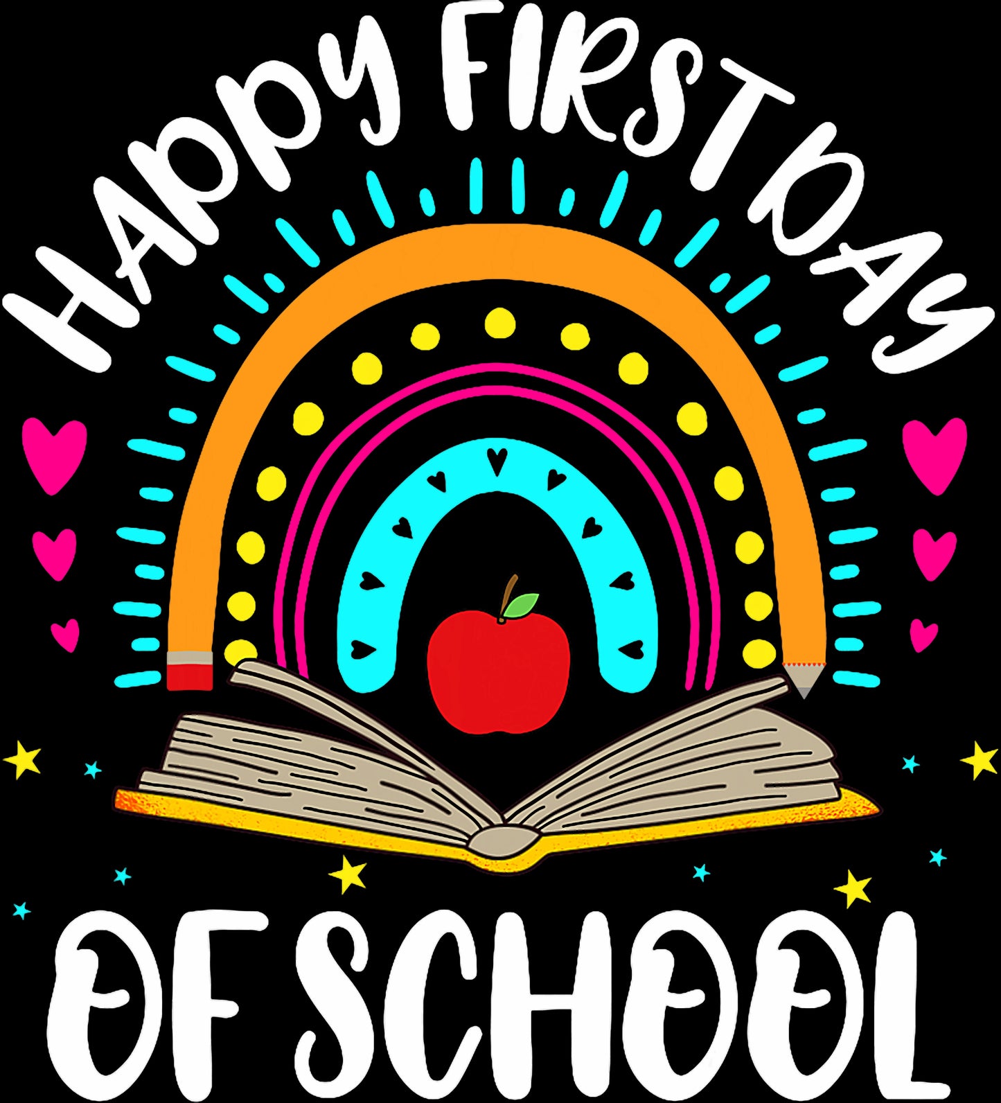 Happy First Day of School Teacher kids back to school