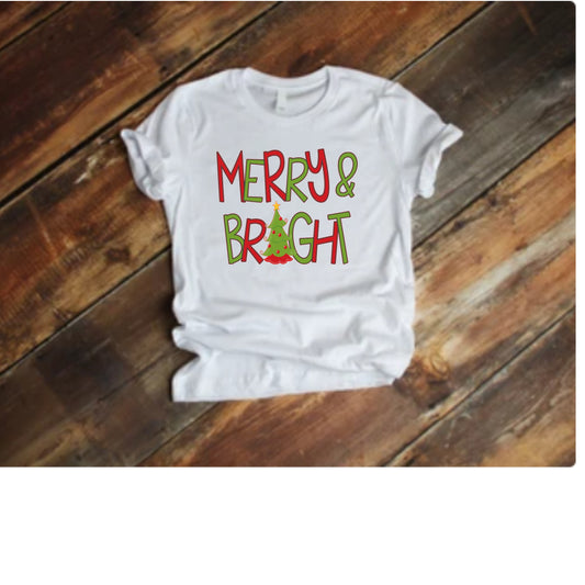 Merry & Bright with Tree