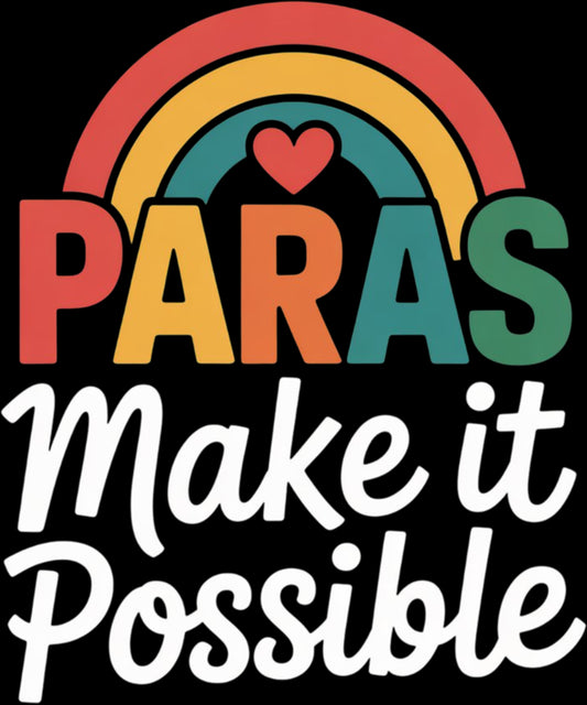 Paraprofessional teacher hearts