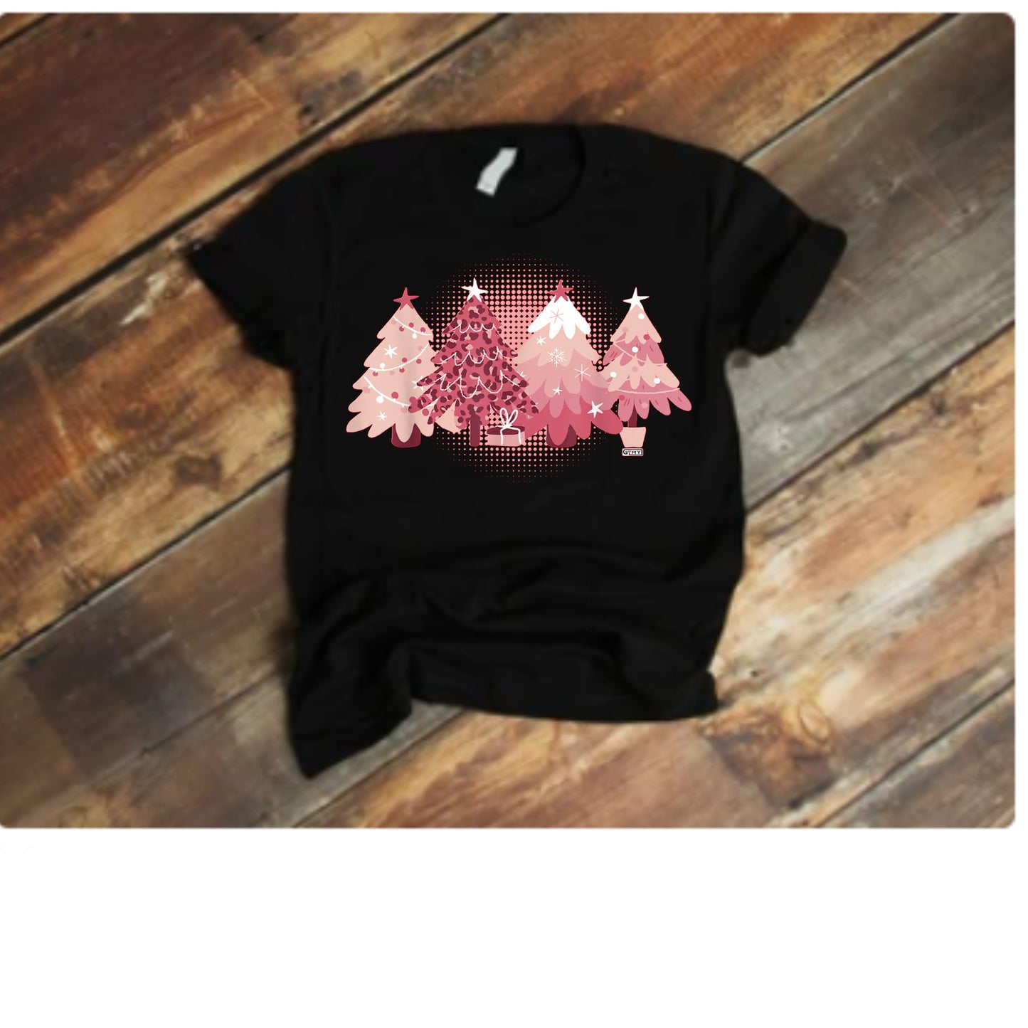 Pink Christmas Trees