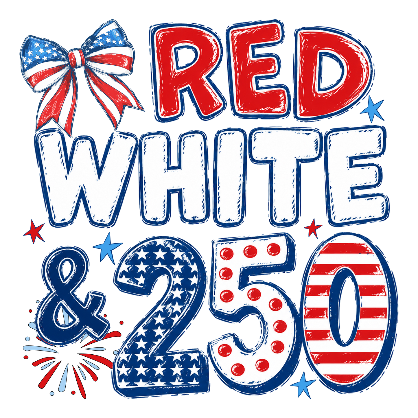 Red White & 250