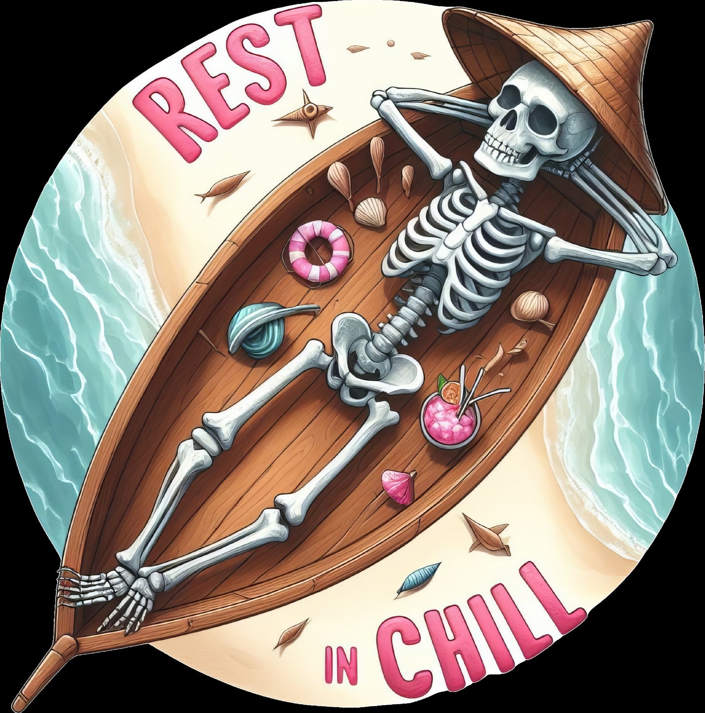 Rest in Chill Skeleton