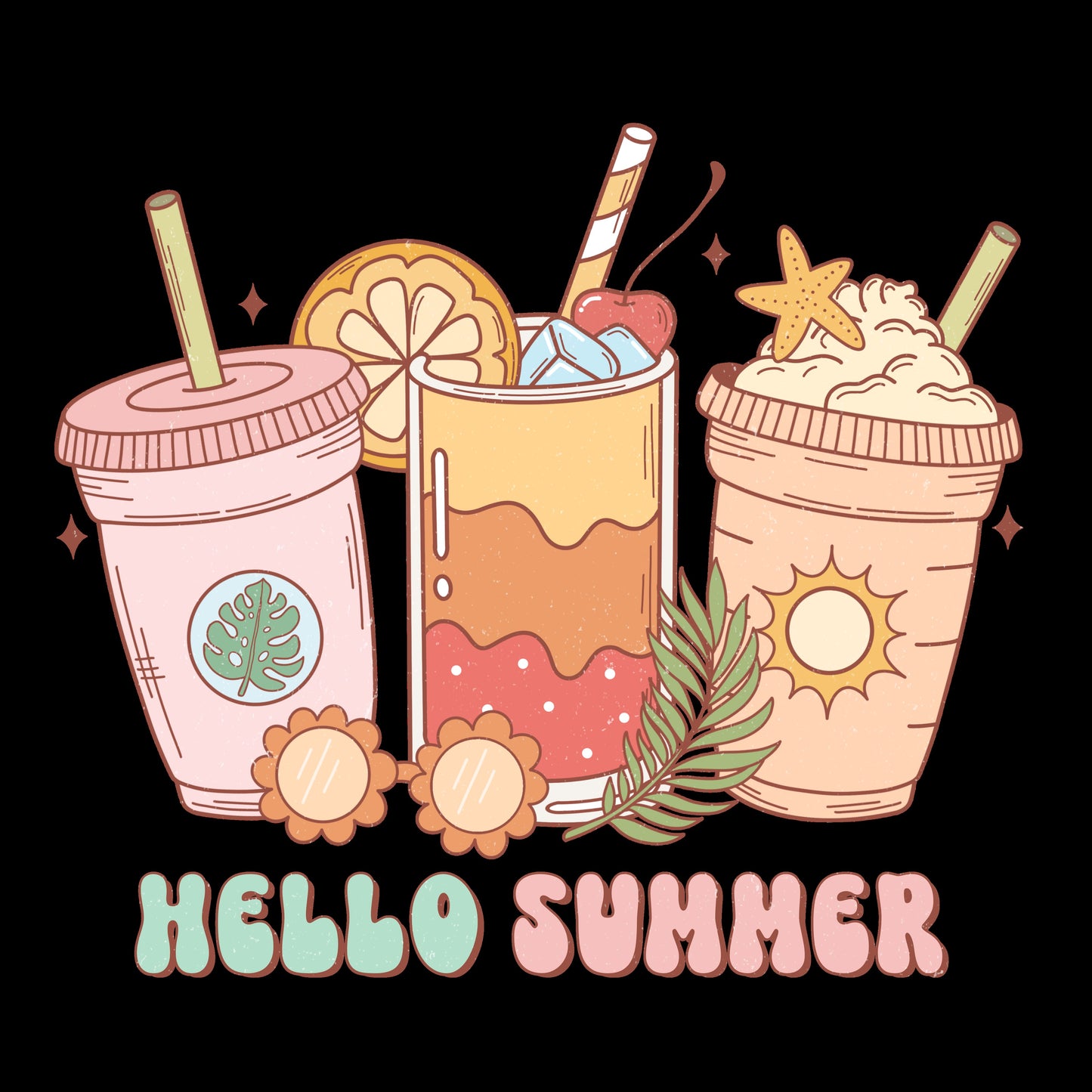 Retro Summer Coffee - DMDCreations