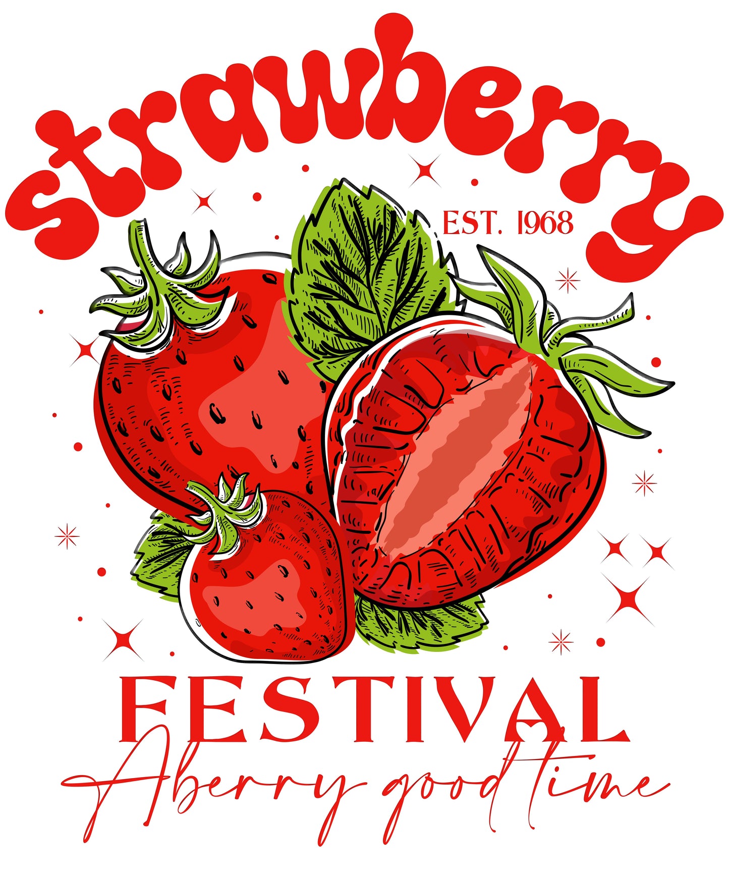 Retro Strawberry Festival
