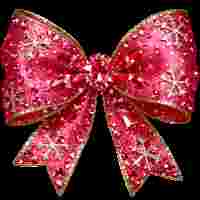 Rhinestone Christmas Bow 4