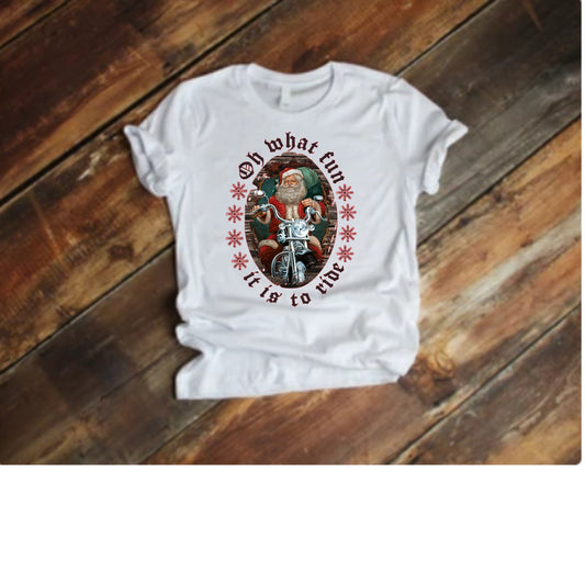 Santa on Harley