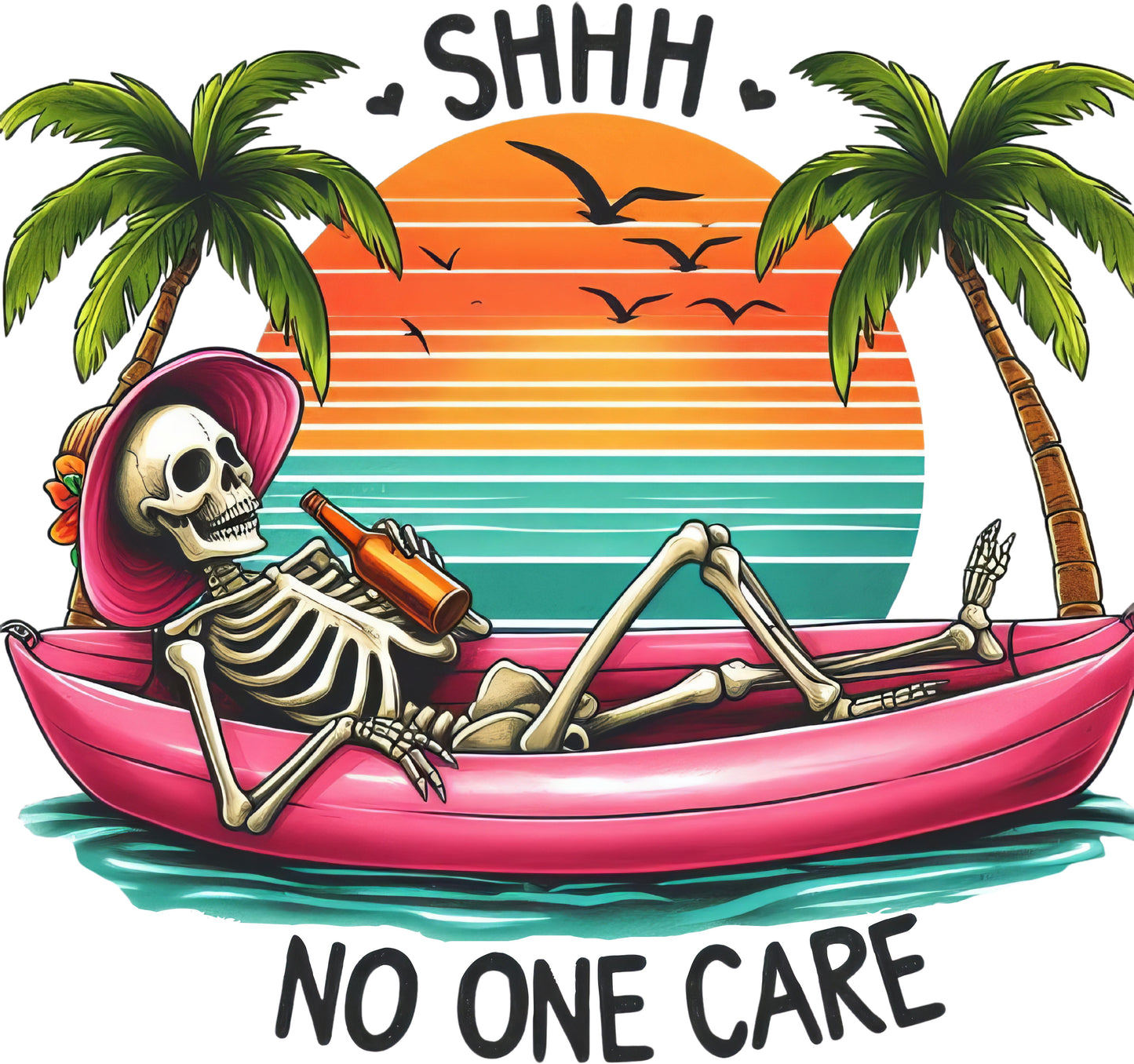 Shhh no one cares Skeleton
