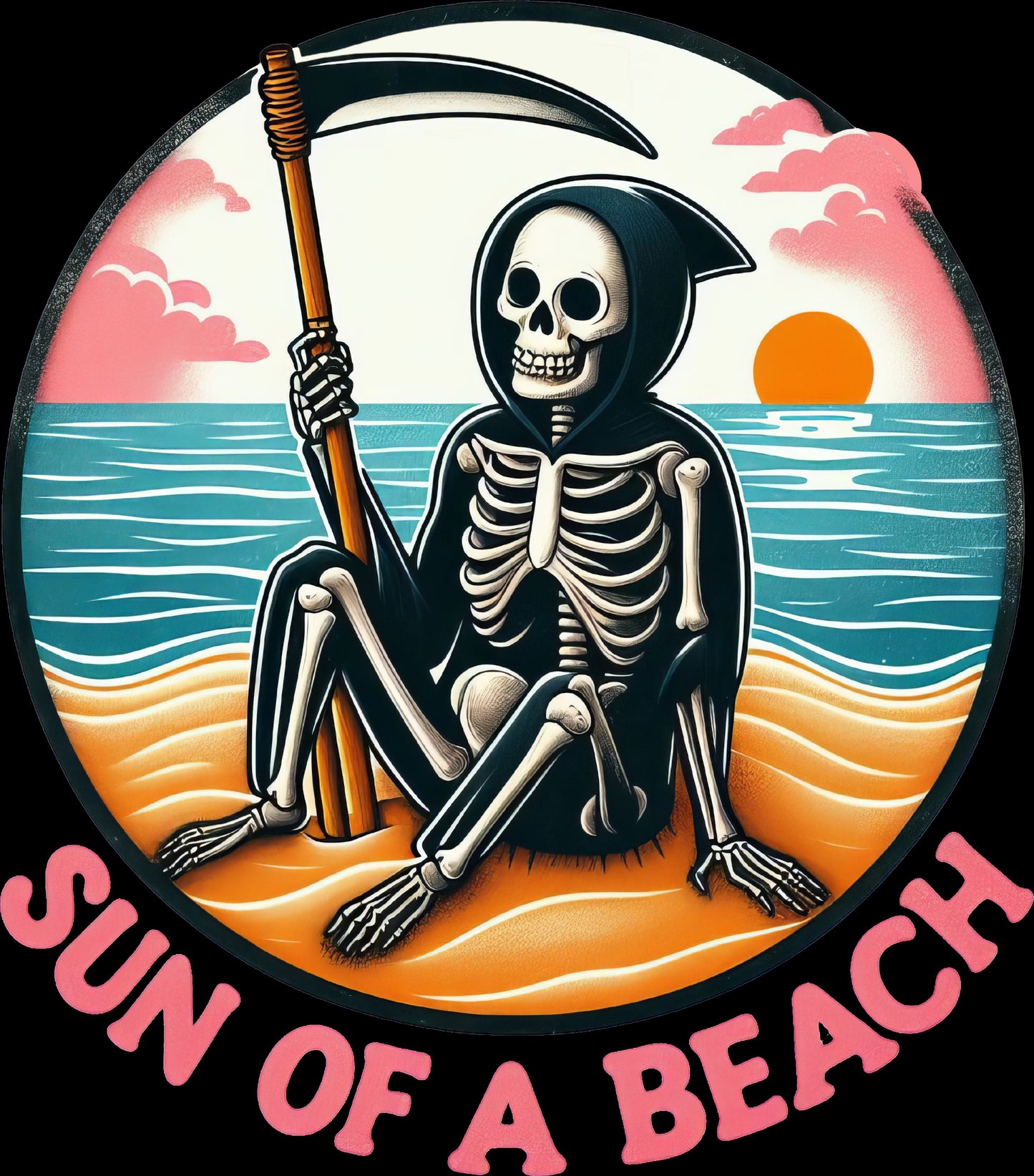 Sun of a Beach Skelton