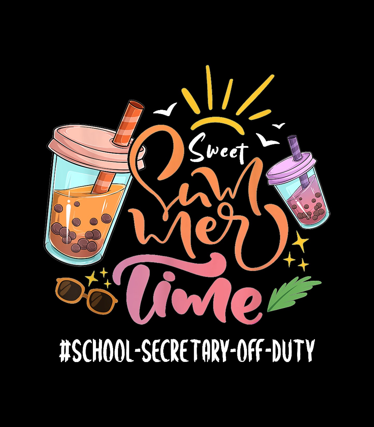 Sweet Summer Time School Secretary off Duty