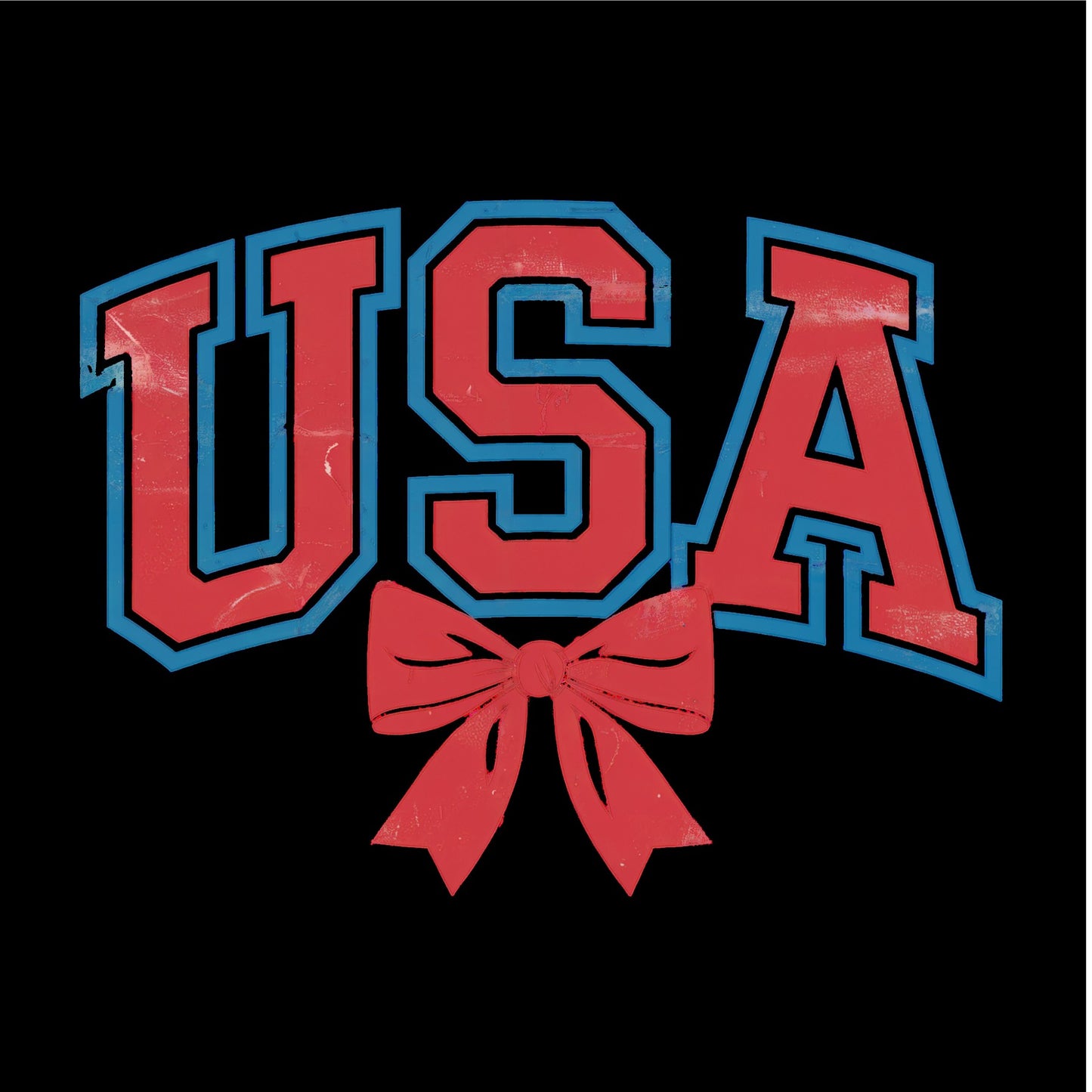 USA Block bow