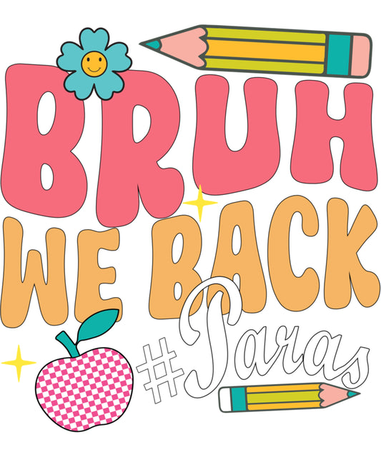 We Back Paraprofessionals
