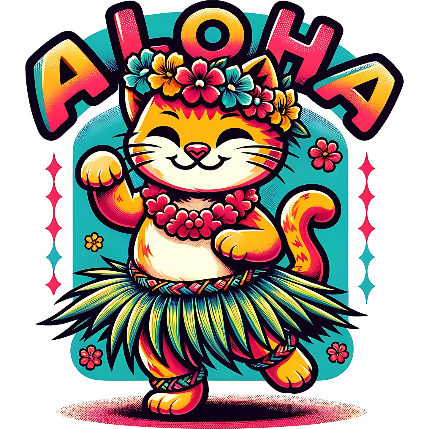 Aloha Cat