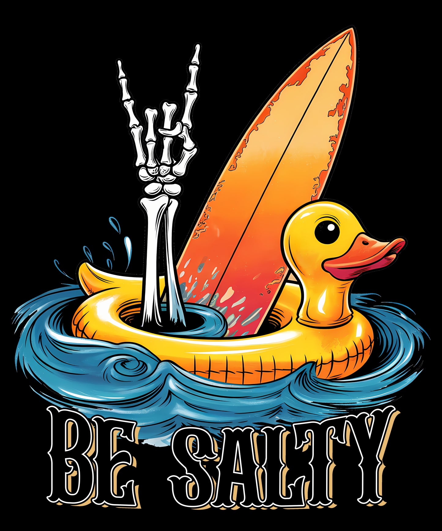 Be Salty Skeleton