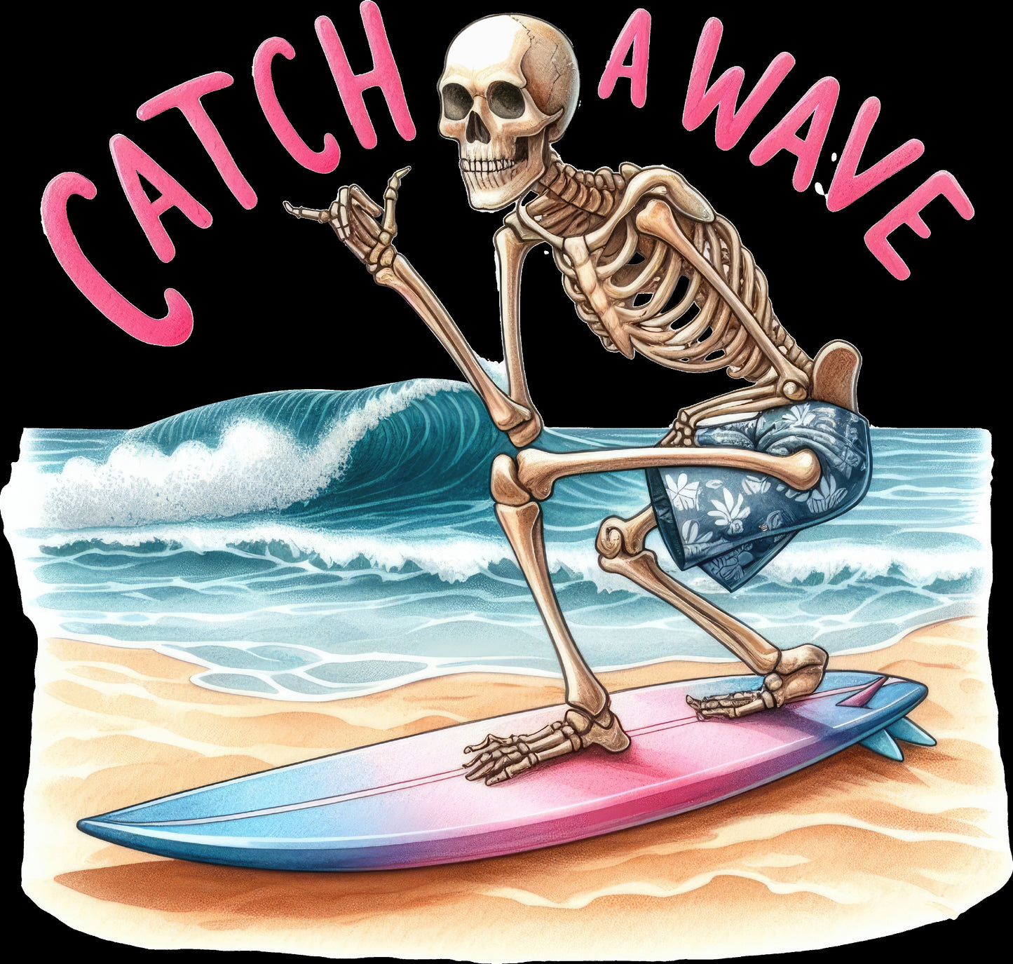 Catch a Wave Skeleton